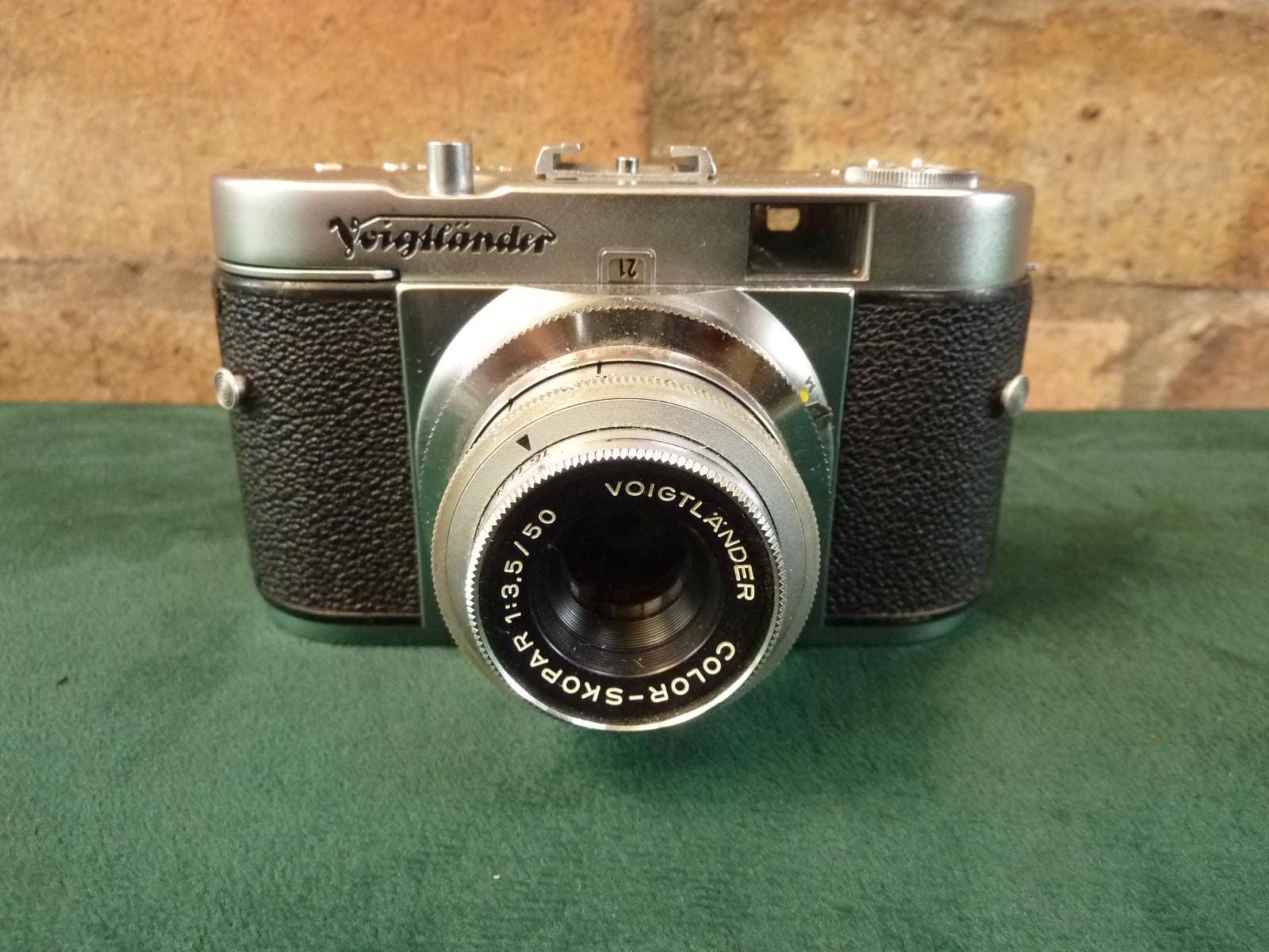 Vintage Voigtlander Vito B 35MM Camera With Skopar 50mm Lens