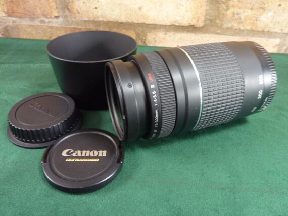 Canon Ultrasonic Zoom 1:4-5.6 75-300MM Lens Canon Ef Mount