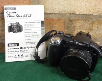 Canon Powershot S5 IS 8.0MP 12x Optical Zoom Digital Camera