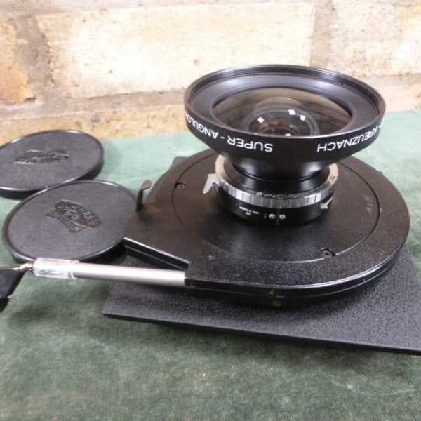 Schneider Kkreuznach Super Angulon Large Format lens 1:5.6 90mm Linhof Sinar VGC