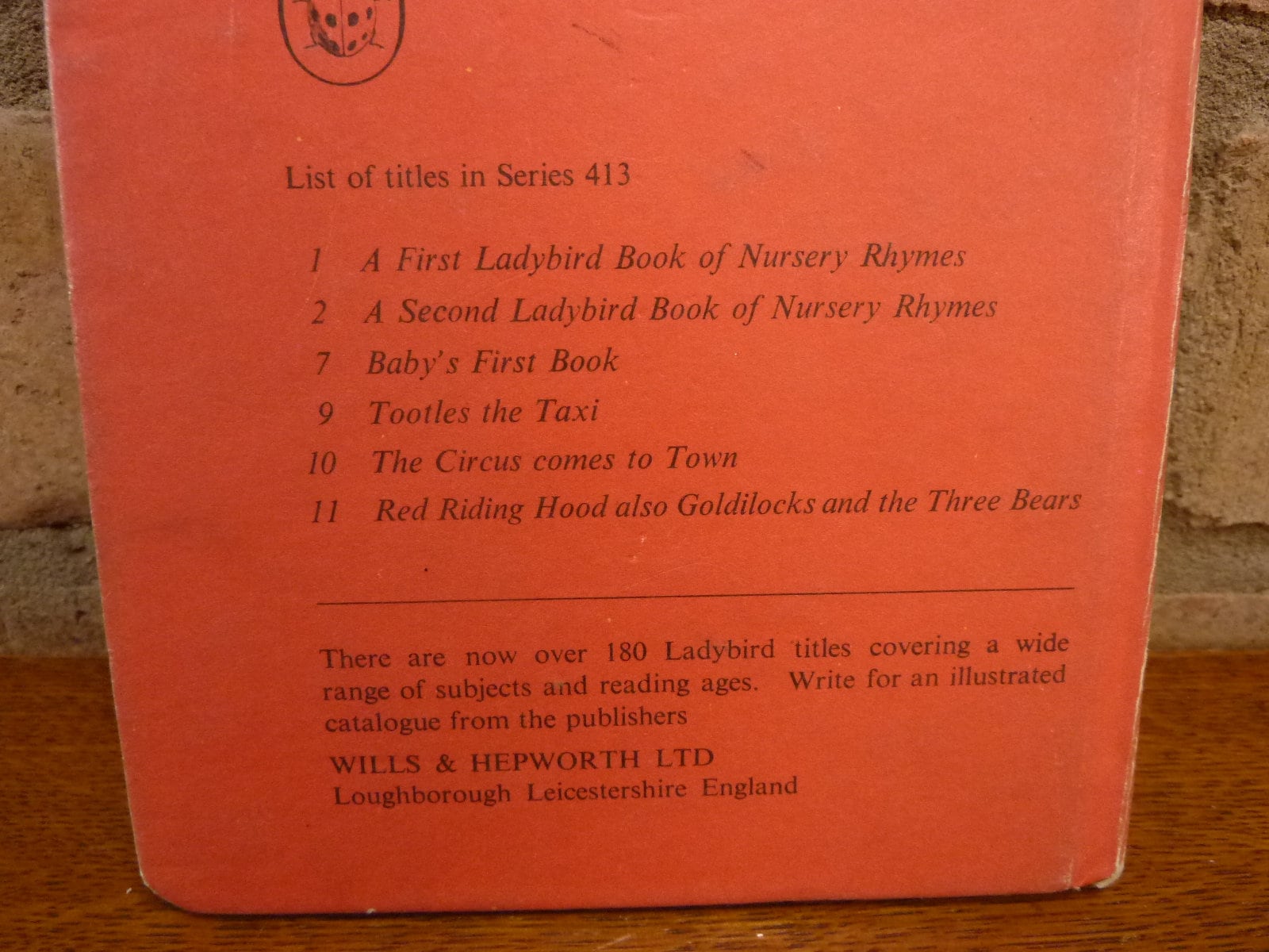 Vintage Ladybird Book Red Riding Hood Also Goldilocks and the Three ...