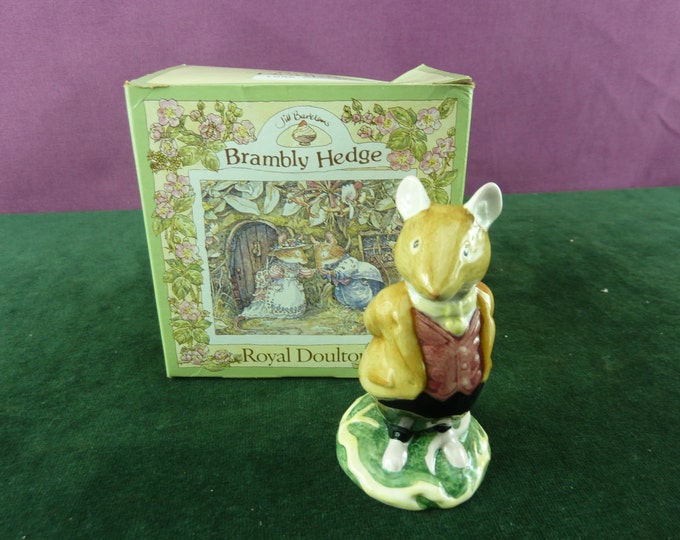 Royal Doulton Brambly Hedge Figure of Lord Woodmouse in Etsy UK