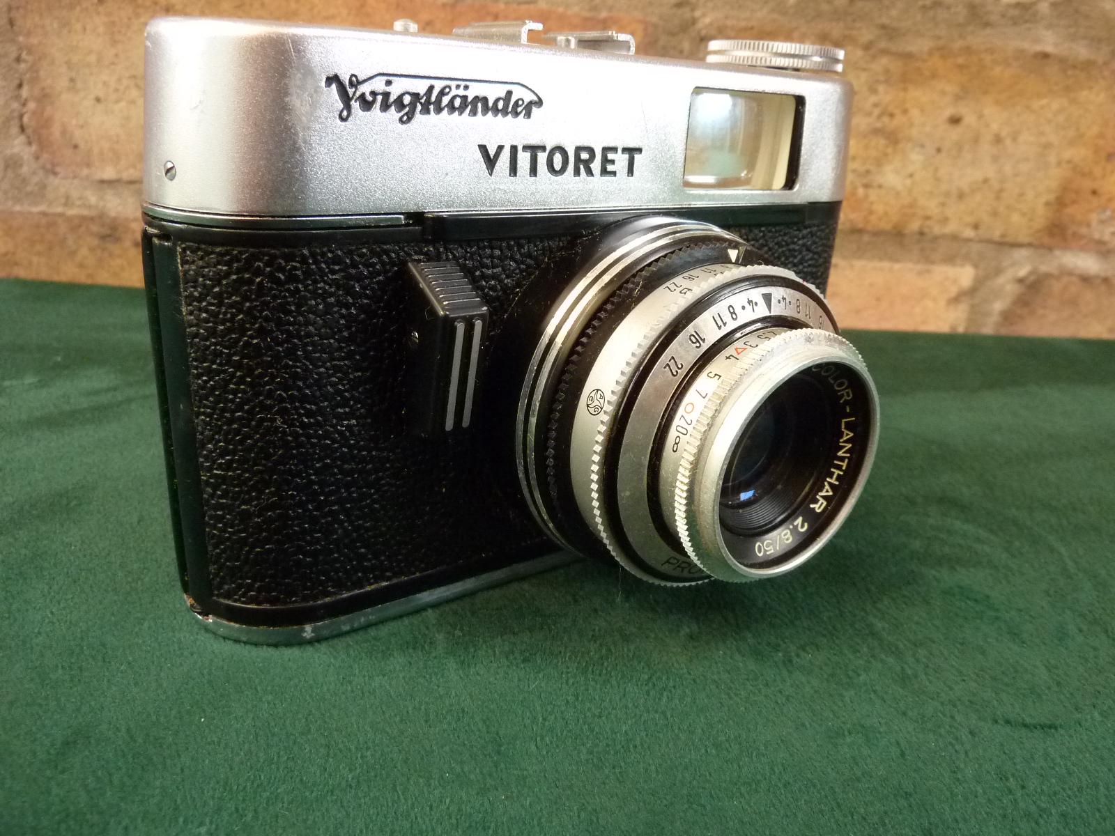 APPAREIL PHOTO ARGENTIQUE vintage Voigtlander Vitomatic IIa Color-Skopar 2,8/50 EUR 52,90