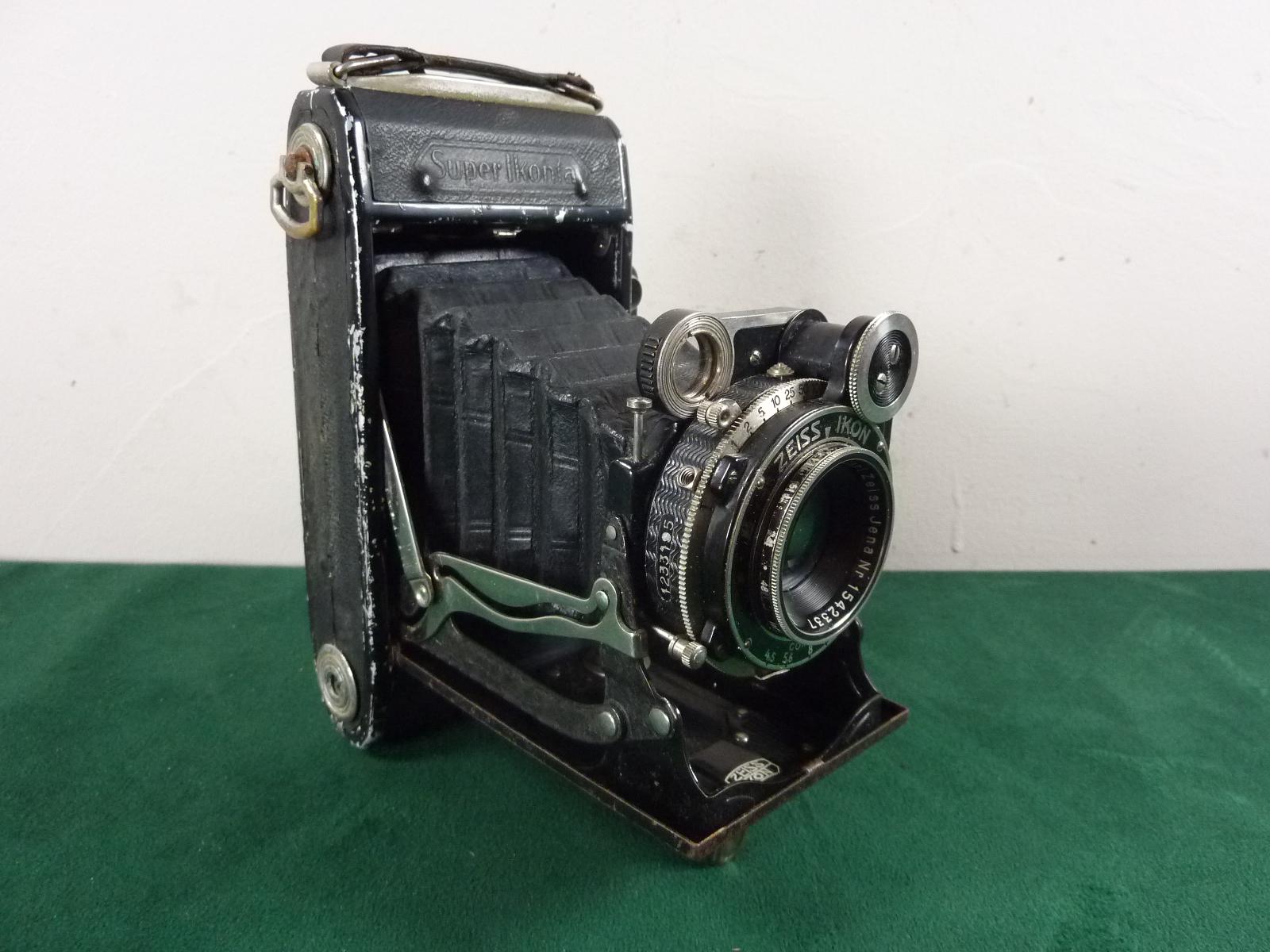 Vintage Zeiss Super Ikonta 530/2 Camera Tessar 1:4.5 10.5cm Lens