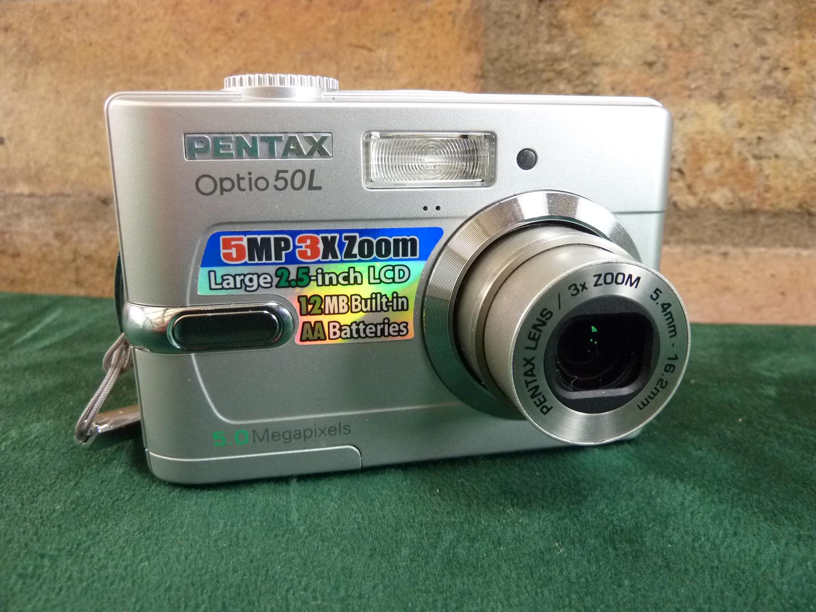 A Nice Pentax Optio 50L Digital Camera 5MP 3x Optical Zoom - Etsy