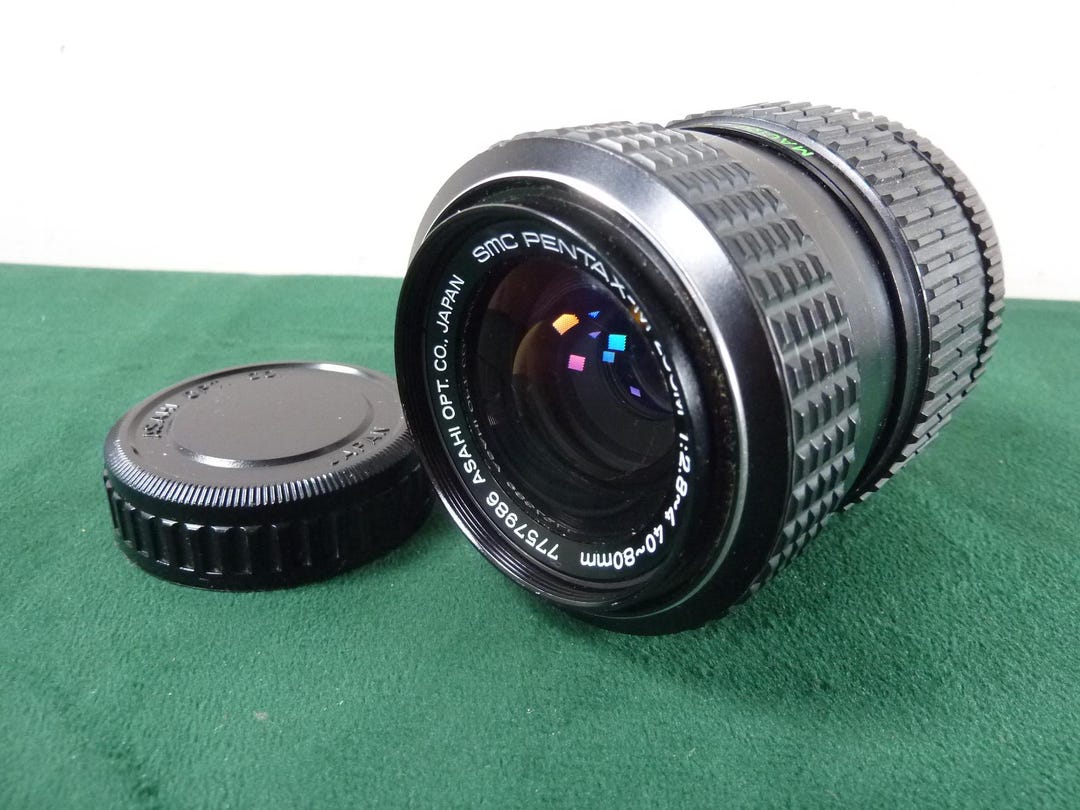 Appareil Photo Pentax ME Super Avec Objectif Asahi 40-80mm F/2.8 - Argentique, Occasion