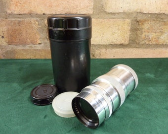 vintage Jupiter 11  1:4  135mm  M39  Zorki Fed screw mount lens VGC