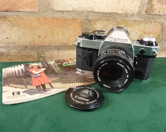 Nice Canon AE-1 35MM SLR camera Canon 1.1.8 50mm lens #2