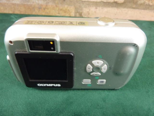 MRS-D395 デジタルカメラ CAMEDIA D-395 Olympus CAMEDIA D-395 3.2MP Digital Camera - Silver | eBay