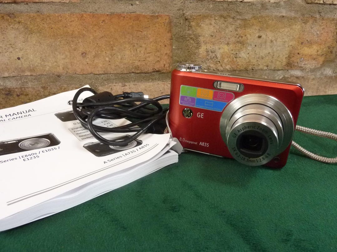 A Nice GE A835 8 MP Digital Camera 3X Zoom - Etsy