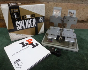 Vintage LPL 8mm 16mm size Cine camera film splicer boxed