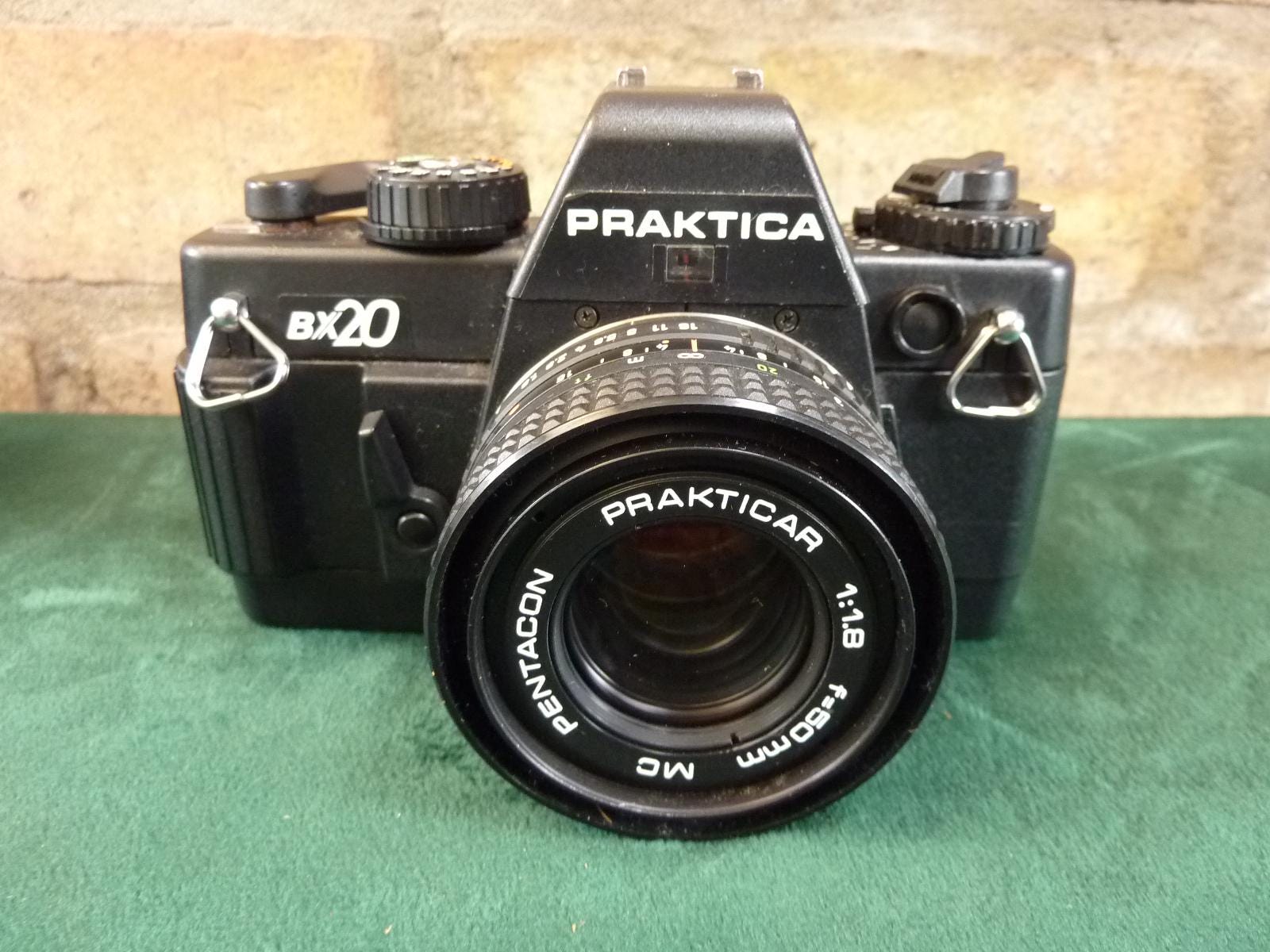 Nice Vintage Praktica BX20 35MM Camera With Prakticar 1:1.8 50mm