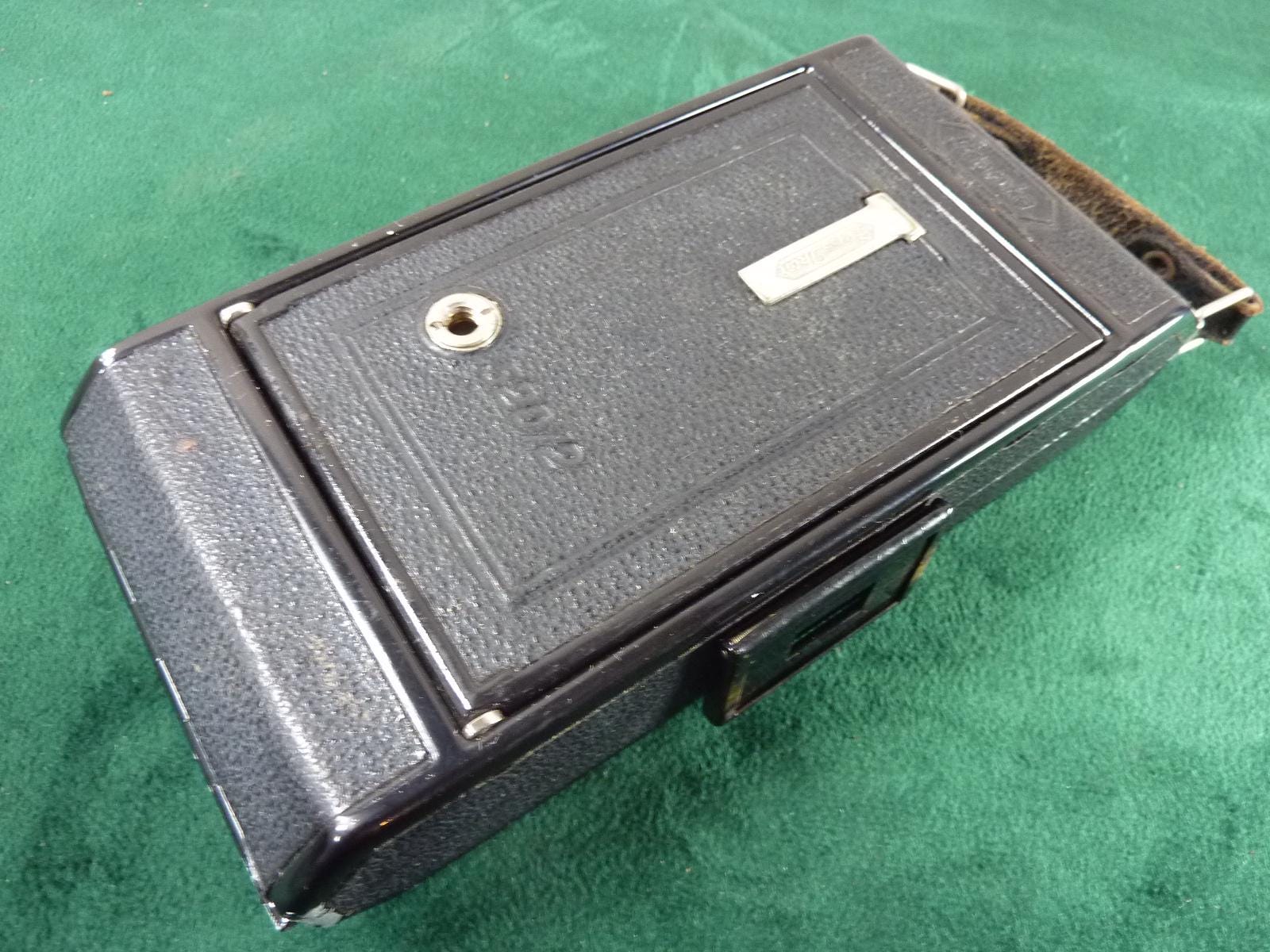 As Is | Zeiss Ikon Ikonta 520/2 Folding Camera Novar f/6.3 10.5cm Untested Prop