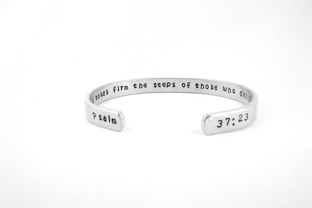Psalm 37:23 the Lord Makes Firm the Steps of Those Who - Etsy