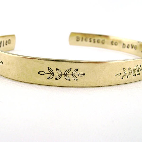 Godmother Gift, Blessed To Have You As My Godmother Bracelet, Personalized Jewelry, Godparent Gift, God Mother Birthday