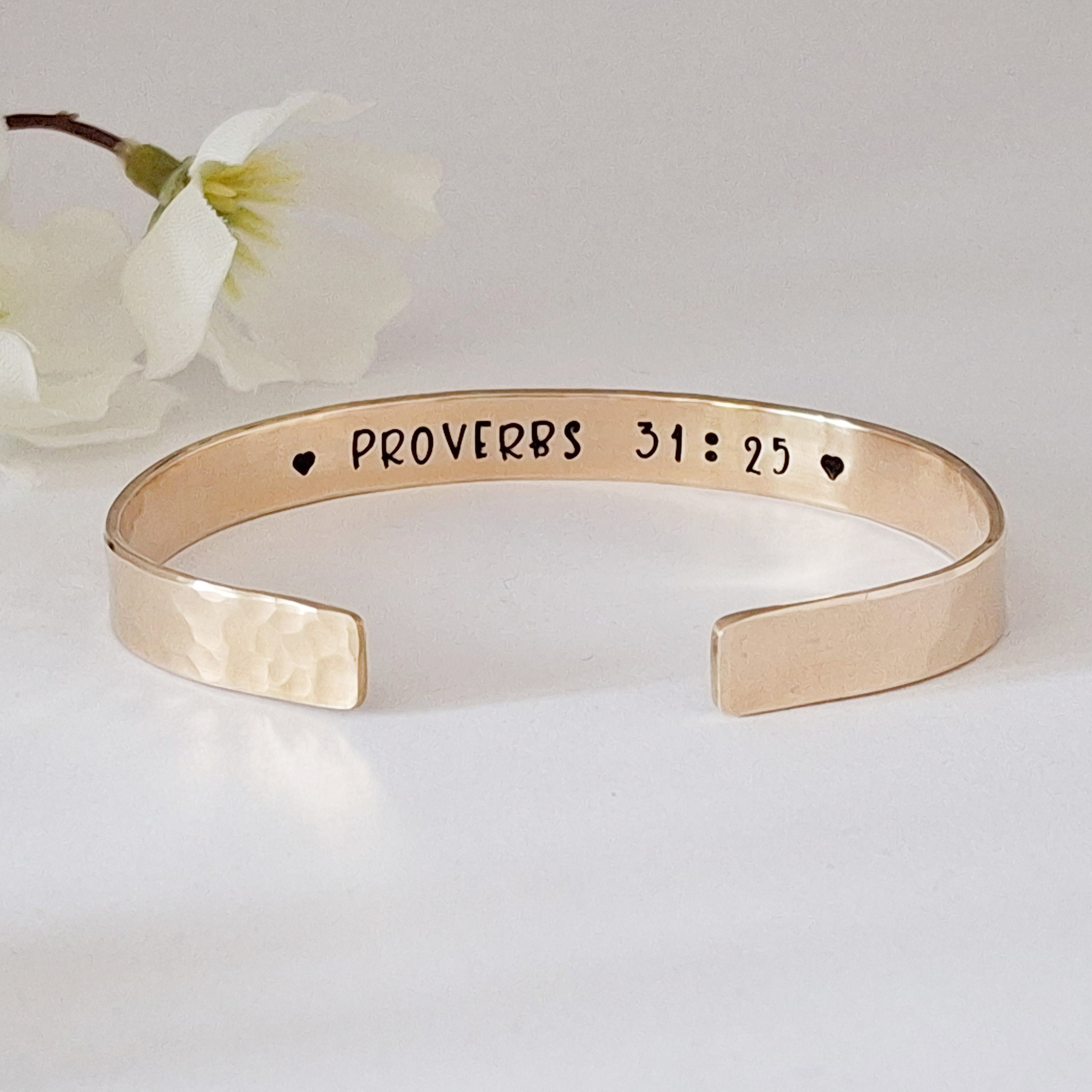 Proverbs 31 Bracelet Etsy UK