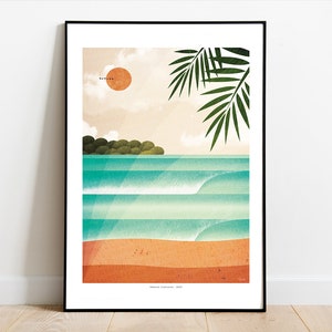 Ilustración de surf: Surfer Paradise