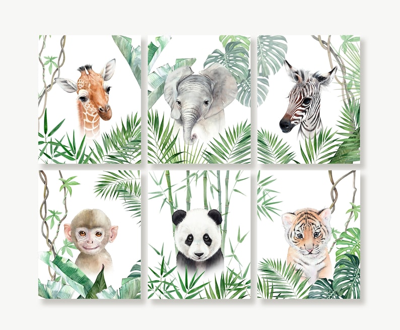 Jungle Baby Nursery Decor