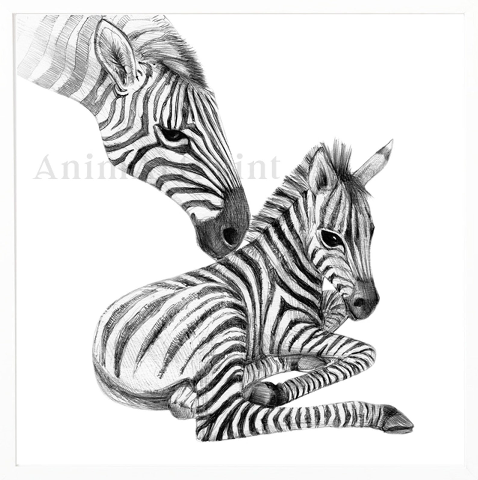 Jungle Nursery Decor Black & White Nursery Animal Prints Etsy