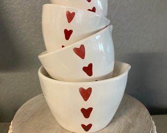 Rae dunn inspired heart measuring cup waterslide decals