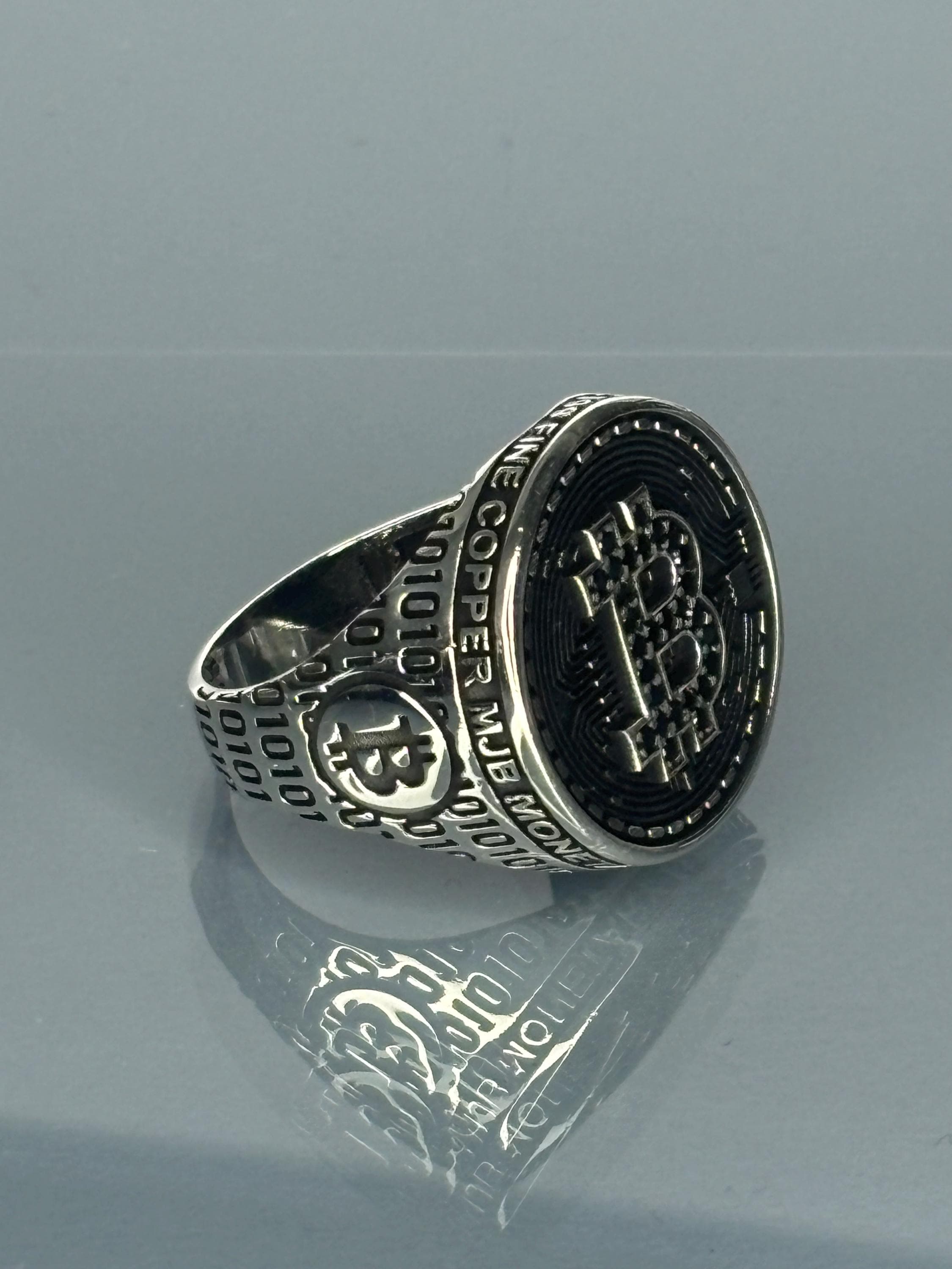 Bitcoin ring - Etsy.de