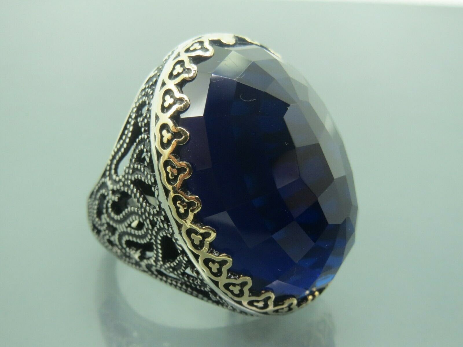 SANTUZZA 925 Sterling Silver Rings White Cubic Zirconia