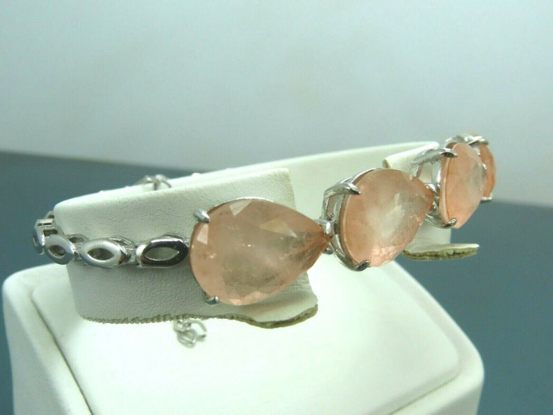 Turkish Handmade Jewelry 925 Sterling Silver Zircon Stone Women Bracelet