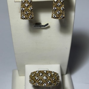 Turkish Handmade Jewelry 925 Sterling Silver Zircon Stone Women Earring Set