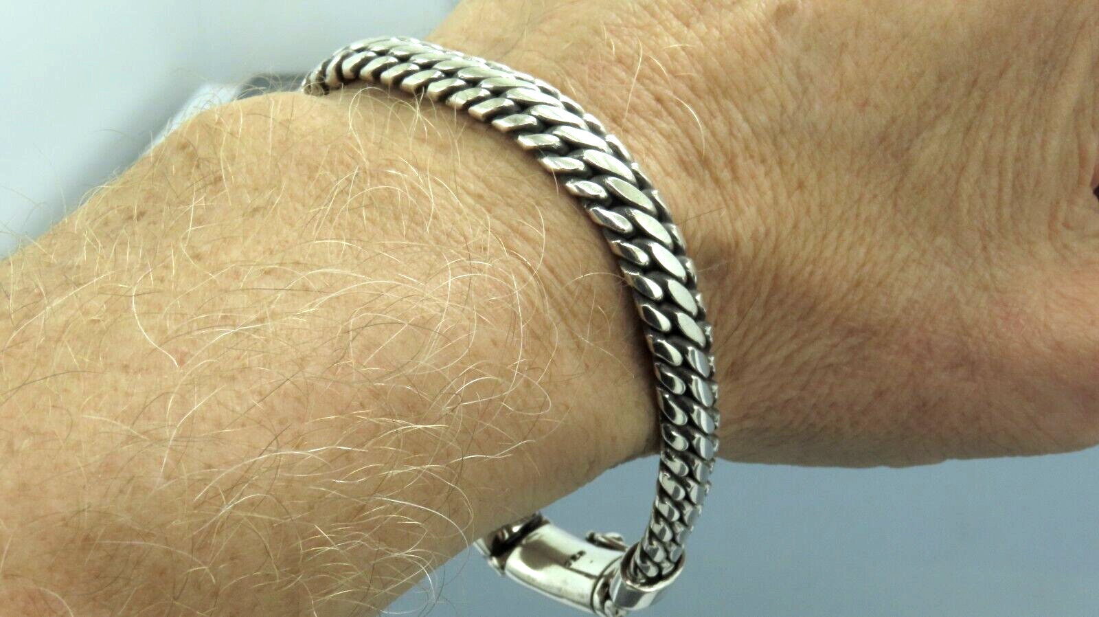 Turkish Handmade Jewelry 925 Sterling Silver King Chain