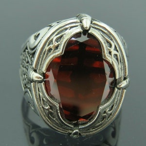 Turkish Handmade Jewelry 925 Sterling Silver Ruby Stone - Etsy Australia