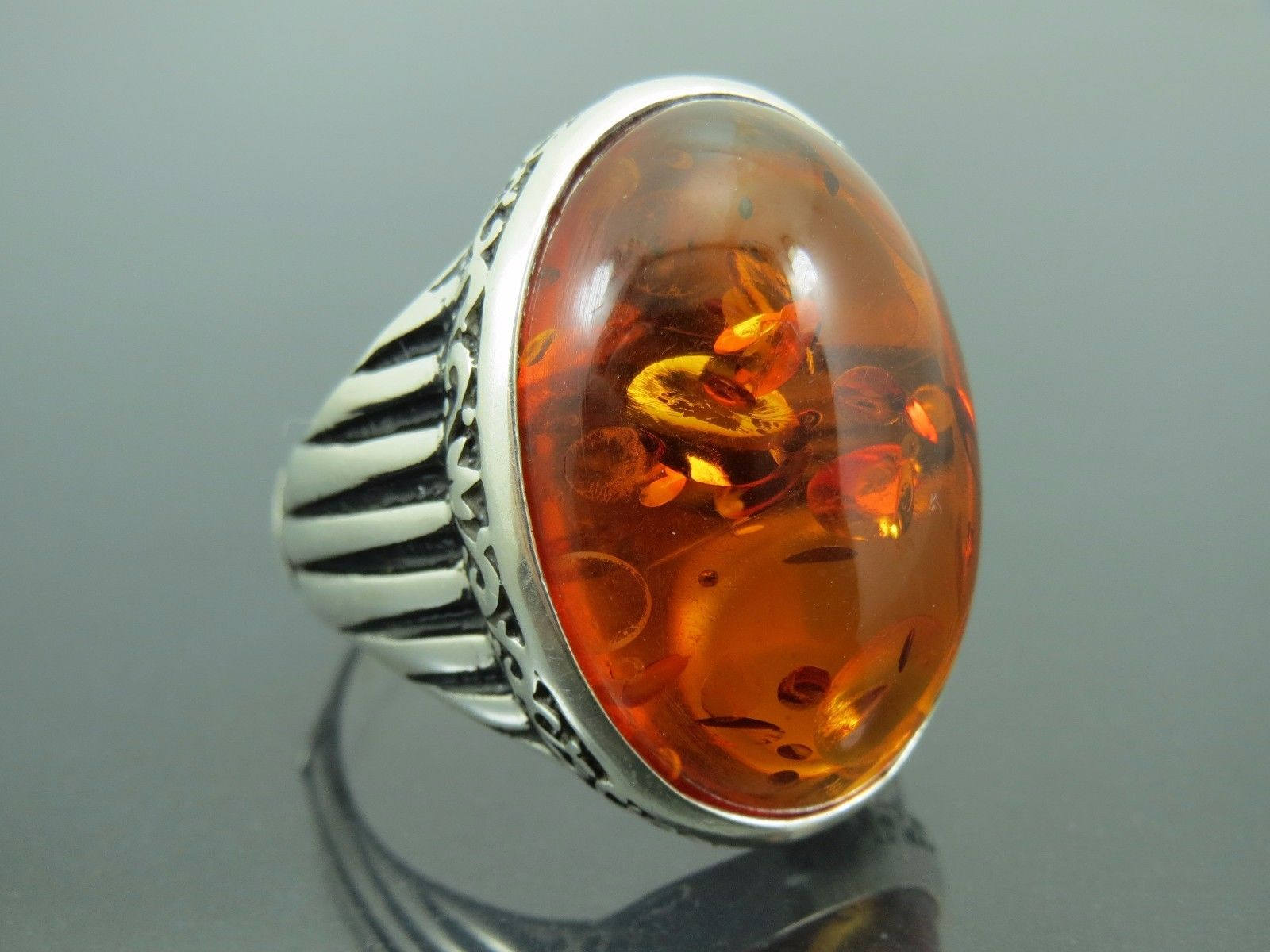 Details about Turkish Jewelry 925 Sterling Silver Amber Stone Mens internal Ring All Sizes Details about Turkish Jewelry 925 Sterling Silver Amber Stone Mens internal Ring All Sizes