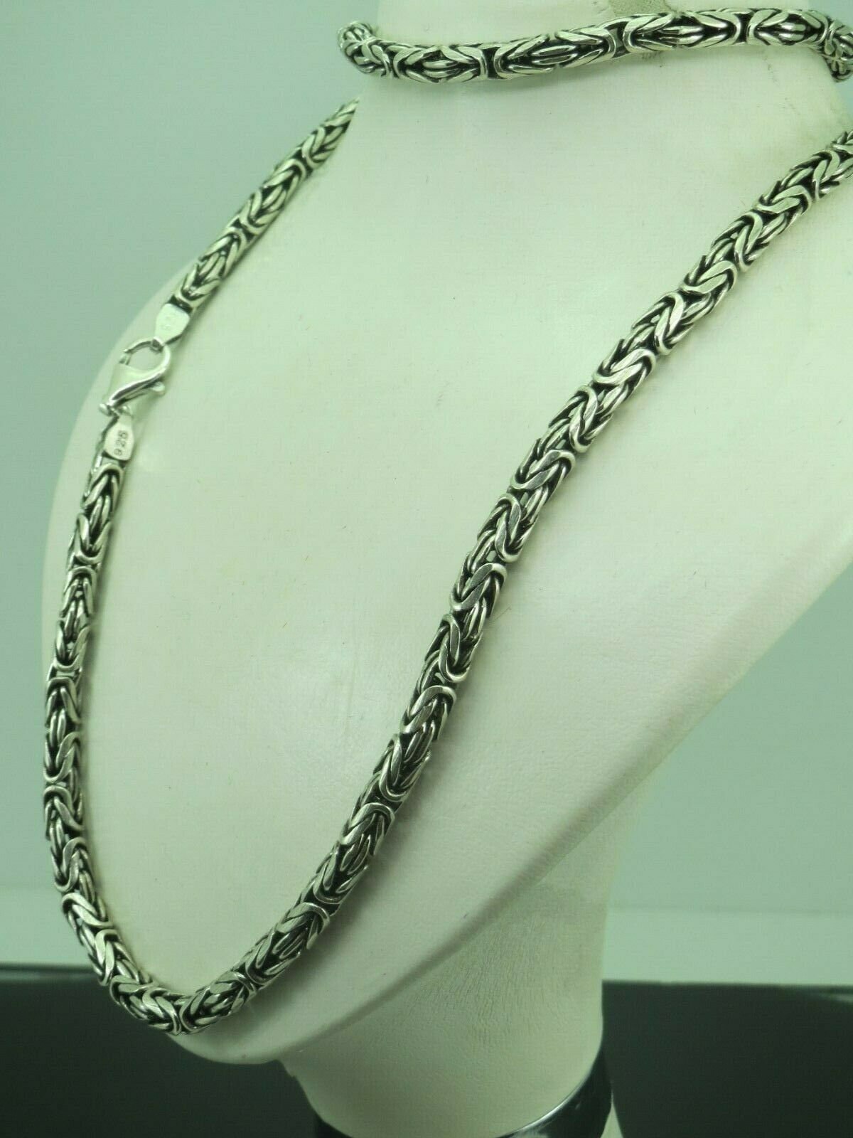 Turkish Handmade Jewelry 925 Sterling Silver King Chain Men