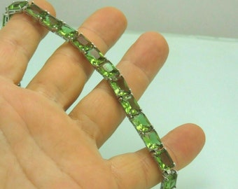 Turkse handgemaakte sieraden 925 sterling zilveren alexandriet stenen vrouwen armband