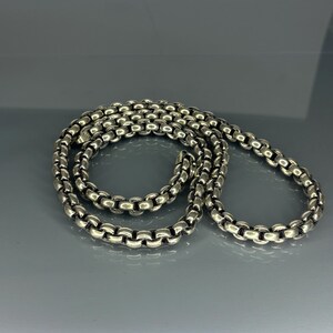 幅3mm/20インチ/長さ50cm/ネックレスチェーン/925スターリング