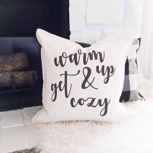 cozy pillow covers