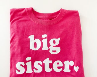 Big sister shirt - Big brother tee shirt - Big sister tee shirt