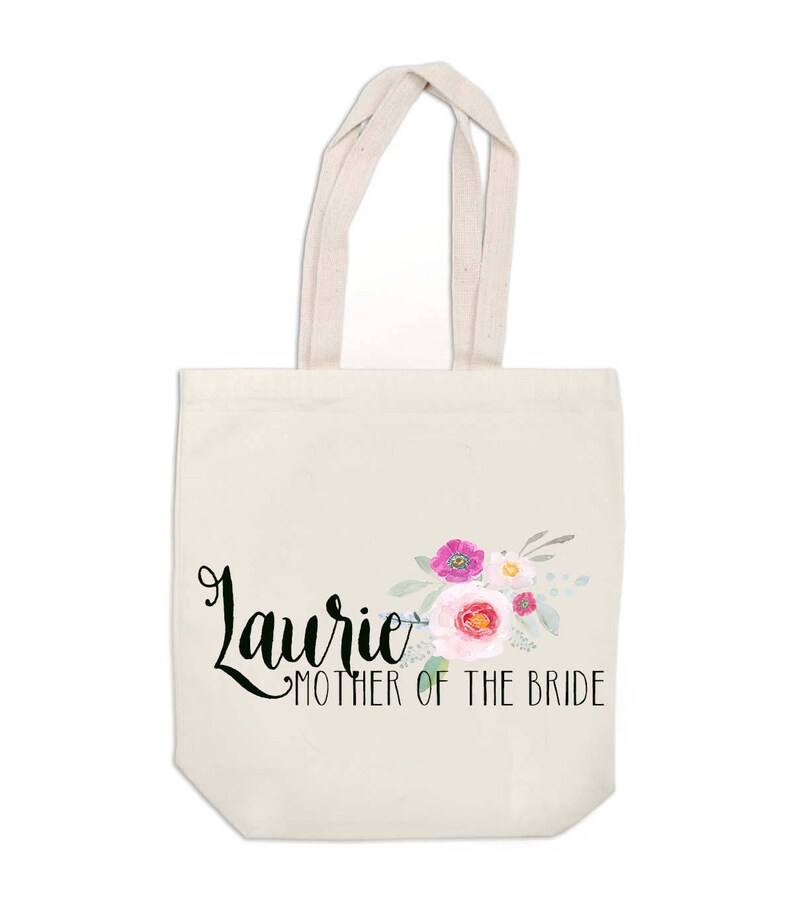 Bridal Party Custom Tote Bags Bags for Bridal Party Personalized Tote Bag Bridesmaid Gift Bags Monogram Tote