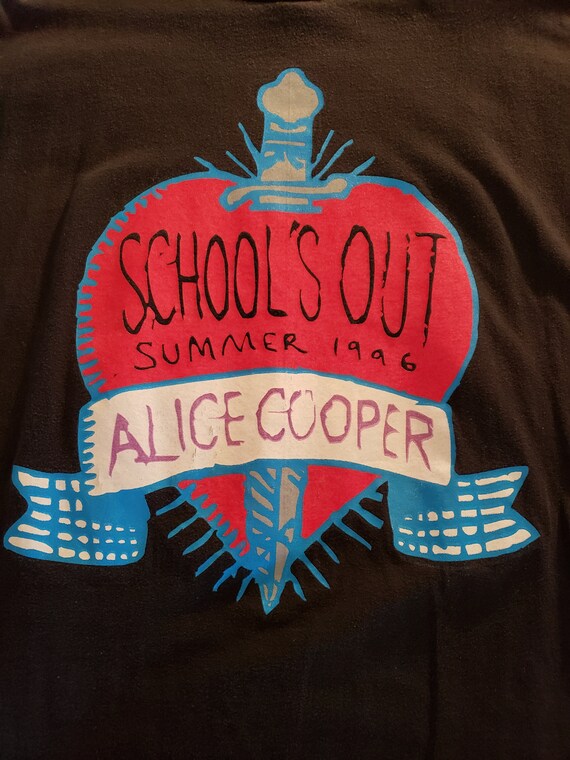 1996 Alice Cooper Schools Out Summer Tour Vintage