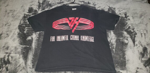 VAN HALEN 1991 For Unlawful Carnal Knowledge Vinta