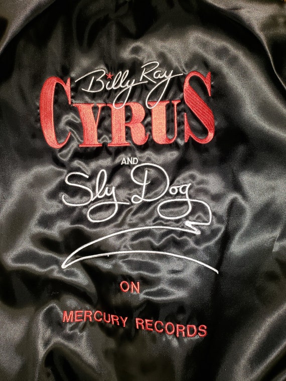 1993 Billy Ray Cyrus and Sly Dog World Tour Black… - image 1