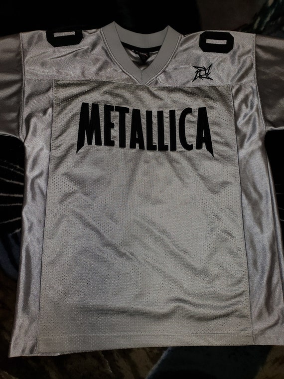 metallica football jersey