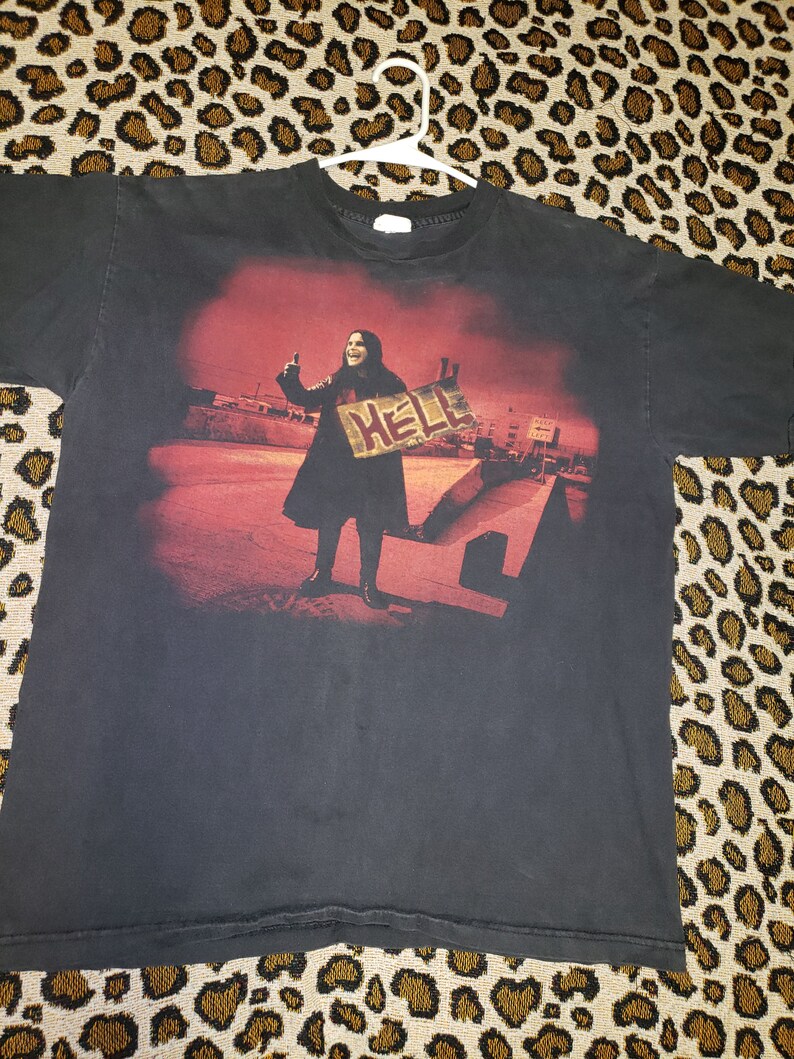 ozzy osbourne hell tshirt