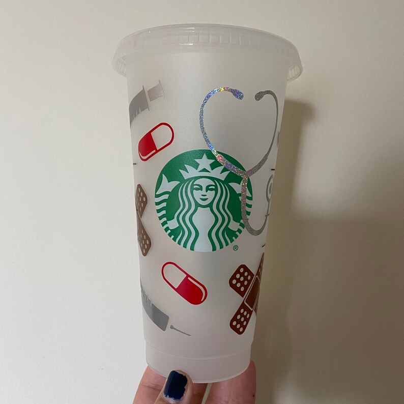 Nurse/Doctor Starbucks Cup Healthcare Hero Gift Etsy