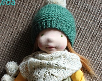 SALE!!! Waldorf Doll - Leda, 17''- Waldorf inspired doll, OOAK doll