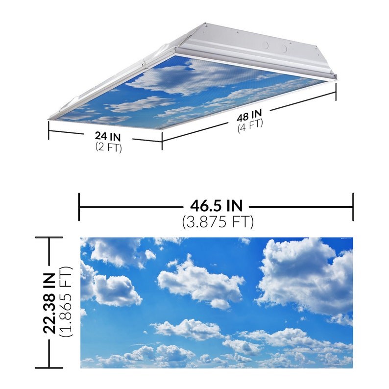 Fluorescent Light Covers Fluorescent Light Filters for Etsy