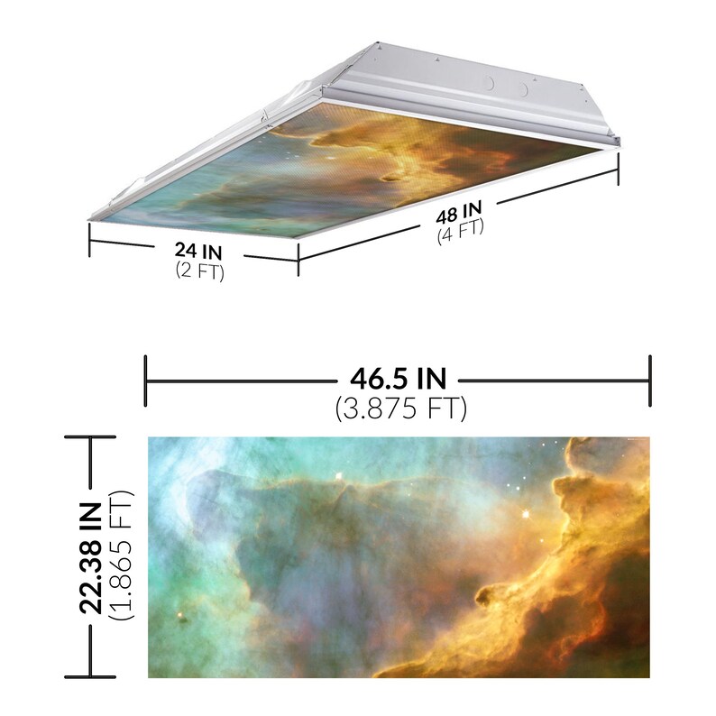 Fluorescent Light Covers Fluorescent Light Filters for Etsy