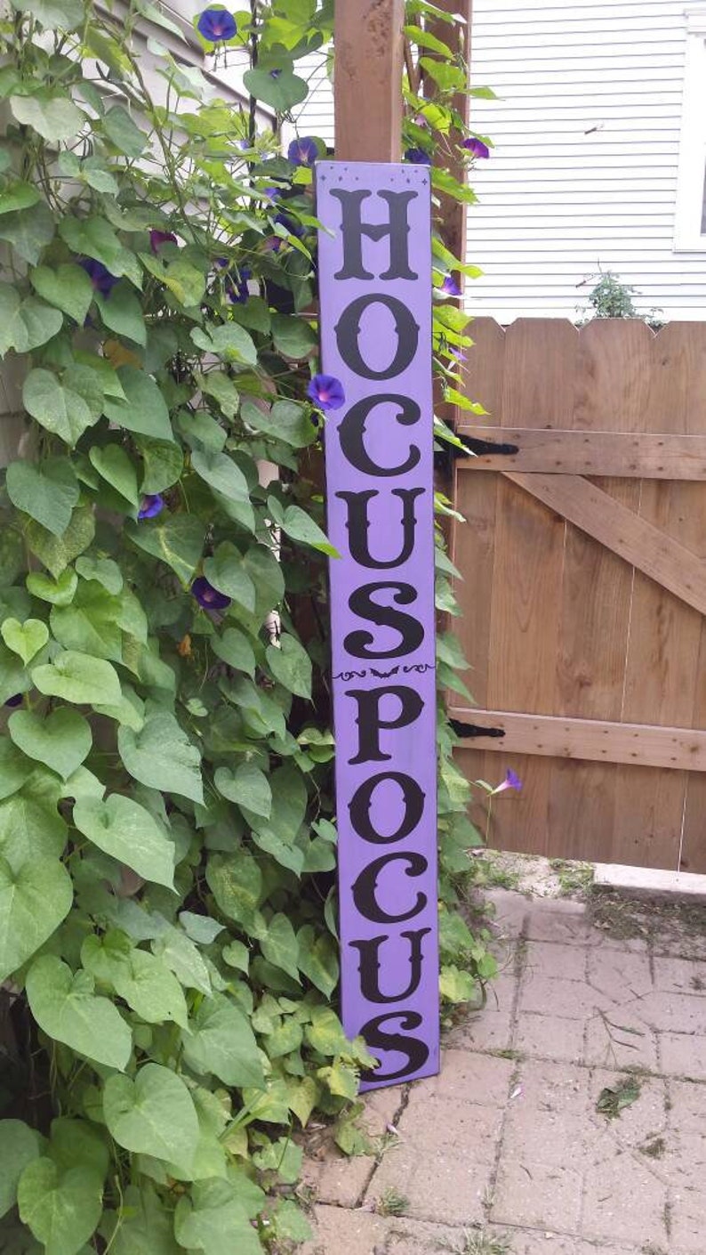Hocus Pocus 5 Ft Porch Sign Reversible Vertical Distressed Etsy hocus-pocus-5-ft-porch-sign-reversible-vertical-distressed-etsy