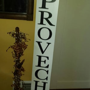 Buen Provecho Extra Large Kitchen Sign Vertical Wood Sign Bon Appétit Spanish Decor Anniversary Wedding Birthday Gift Kitchen Decoration