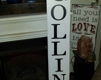 Personalized Porch Sign Personalized Engagement Gift Wood Sign Decor Family Name Anniversary Wedding Gift Personalized Gift Custom Name Sign
