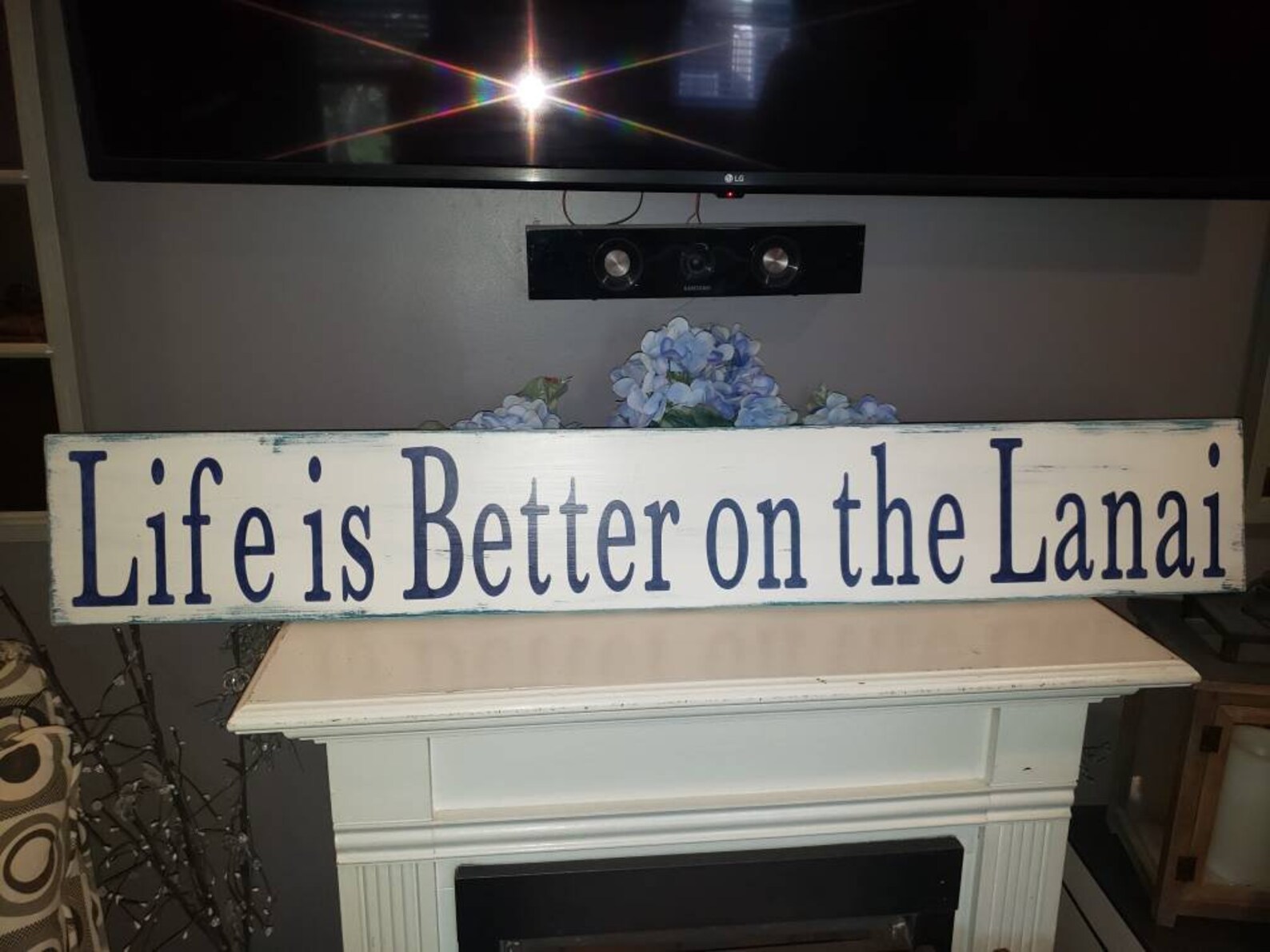 Lanai Sign Life is Better on the Lanai Sign Extra Large Lanai - Etsy